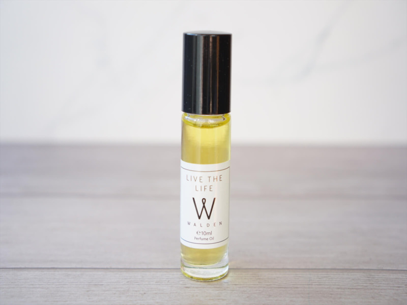 Walden 'Live The Life' Natural Perfume Oil 10ml