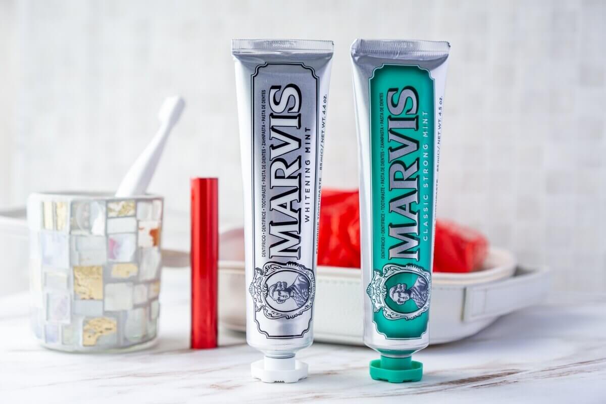 MARVIS Toothpaste Whitening Mint & Classic Strong Mint Toothpaste