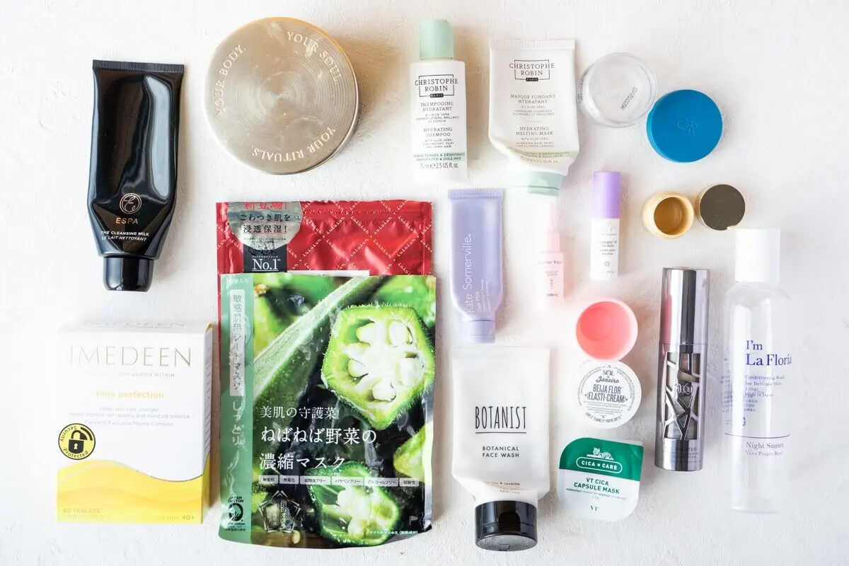 今月の使い切りコスメ 2024.01