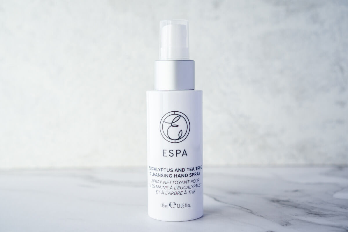ESPA Essentials Cleansing Hand Spray: Eucalyptus and Tea Tree