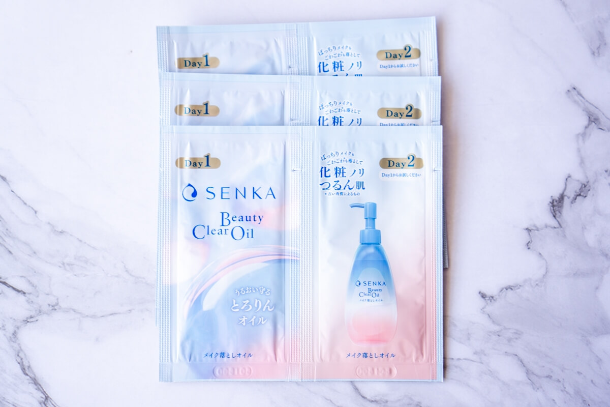 SENKA ビューティークリアオイル 5.8ml×3