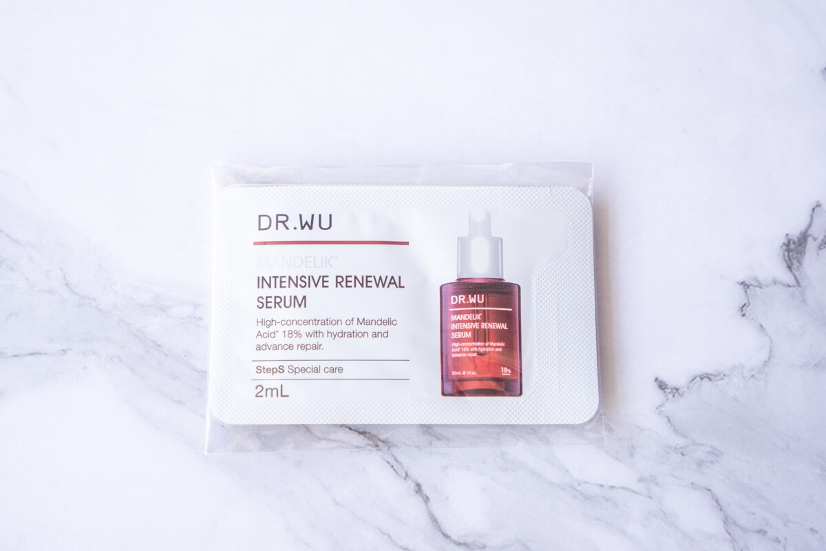 DR.WU MANDELIK INTENSIVE RENEWAL SERUM 2ml×3枚