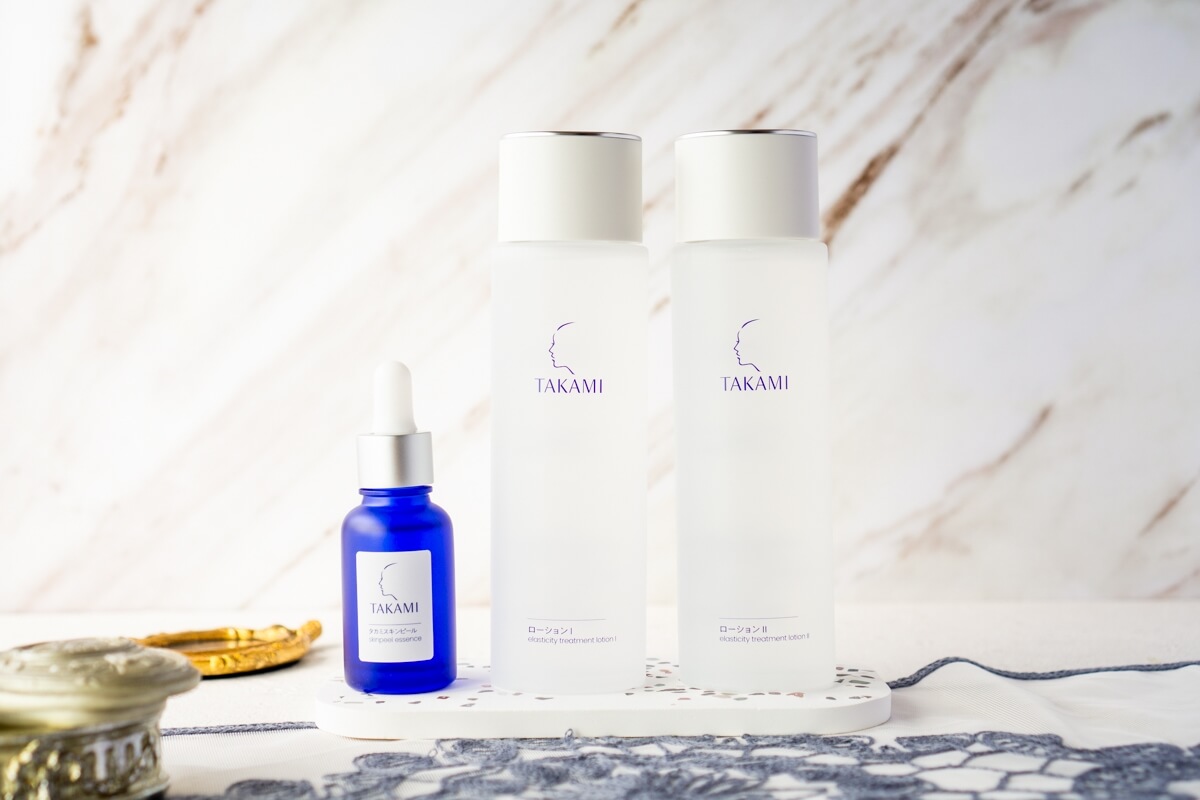 タカミ スキンピール、タカミローション Ⅰ、タカミ ローションⅡ