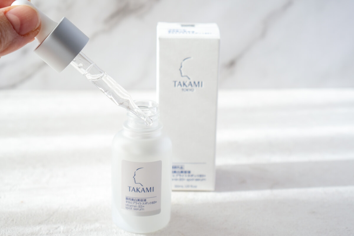 タカミ 初の薬用美白美容液 ブライトスポットB3+